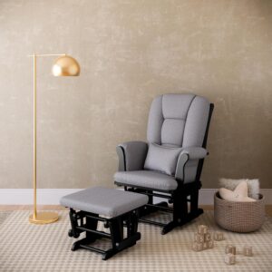 Storkcraft Tuscany Glider with Ottoman